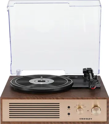 Zdjęcie produktu dla Odtwarzacz płyt Crosley Miles - orzech włoski - Bluetooth wł