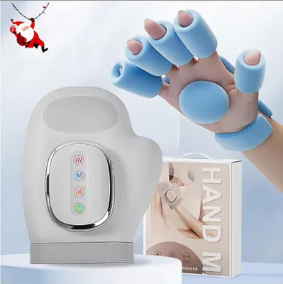 Produktbild von Intelligentes Handmassagegerät elektrisch mit Wärmefunktion & Luftkompression – 3 Programme, 4 Heizstufen, 5 Intensitäten