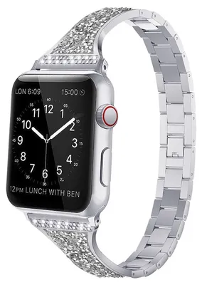 Produktbild von Für Apple Watch Series 11 10 42mm / 9 8 7 41 / 6 SE 5 4 40mm Diamant Style Armband