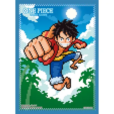 Produktbild von One Piece - Sleeves - Monkey D Luffy Pixel Art