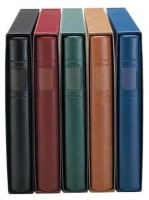 Produktbild von Lindner 1122 - W Set: Ringbinder 1102 Y mit Kassette 810 BY-weinrot
