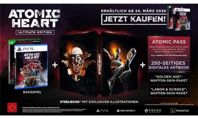 Produktbild von Atomic Heart [Ultimate Steelbook uncut Edition] (PS5)