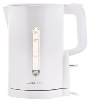 Image de Bouilloire électrique 1,7 L WK 3835 CLATRONIC blanche