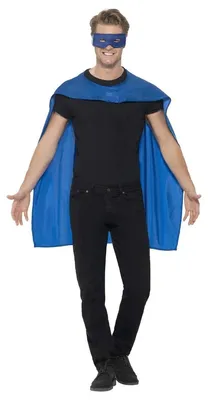 Produktbild von Smiffys - Kostüm - Herren/Damen Uni SM1441 (Einheitsgröße) (Blau)