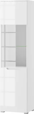 Produktbild von Furniture24 Vitrine Selene 25 Schrank Vitrinenschrank Wohnzimmerschrank 1 Türiger