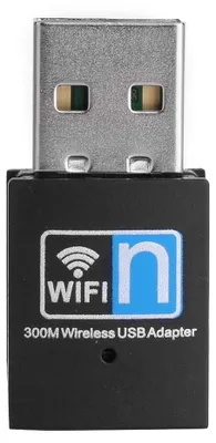 Zdjęcie produktu dla 300M Mini USB 2.0 Adapter WiFi Dongle Odbiornik bezprzewodowej karty sieciowej do laptopa stacjonarnego