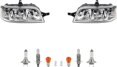 Produktbild von Scheinwerfer Set Links & Rechts passend für Peugeot Boxer + alle Leuchtmittel Johns