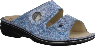 Produktbild von Finn Comfort Sansibar, Damen, Pantolette, Leder, Sky (blau) lose Einlagen,bequem - Marken Finn Comfort, Blau, leder (ariell)