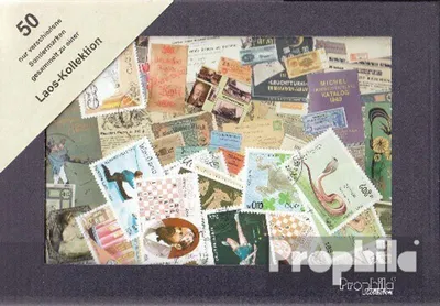 Produktbild von Briefmarken Laos 50 verschiedene Marken