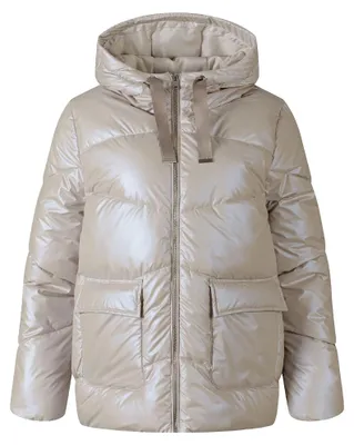 Immagine prodotto di Minoti - Giacca trapuntata da donna con cappuccio MN663 (M) (grigio)