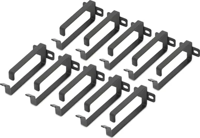 Zdjęcie produktu dla Digitus Uchwyt do zarządzania kablami dla obudów sieciowych i serwerowych 482,6 mm (19"), Uchwyt na kabel, Rack, Czarny