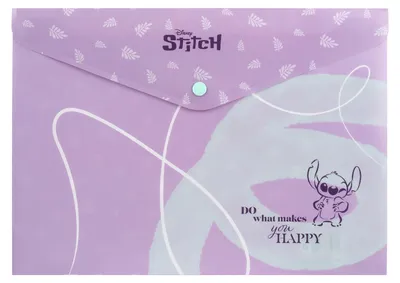 Zdjęcie produktu dla Koperta A4 na dokumenty Disney Fashion stitch wzór 1