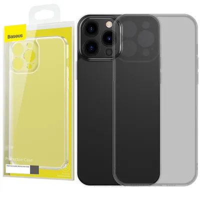 Zdjęcie produktu dla Baseus Frosted Glass Case for iPhone 13 Pro (black) + tempered glass