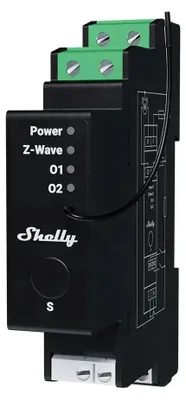 Produktbild von Intelligenter Z-Wave Shelly Wave Pro Shutter LR DIN-Schienen-Controller