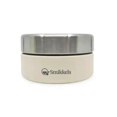 Obrázok produktu pre Smikkels - Nerezová nádoba na potraviny 280 ml biela - Nádoba na desiatu pre deti