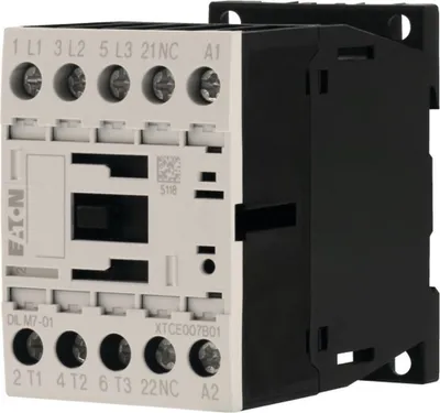 Produktbild von Eaton Electric GmbH Leistungsschütz DILM7-01(24V50HZ) (276572)