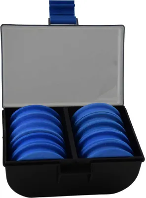Produktbild von Garbolino Feederbomb Hooklenght Rig Box Angelschnurwickler Blau  Blau One Size