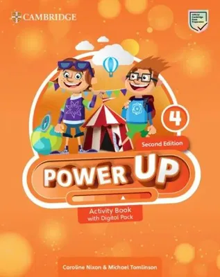 Produktbild von Power Up Level 4 Activity Book with Digital Pack