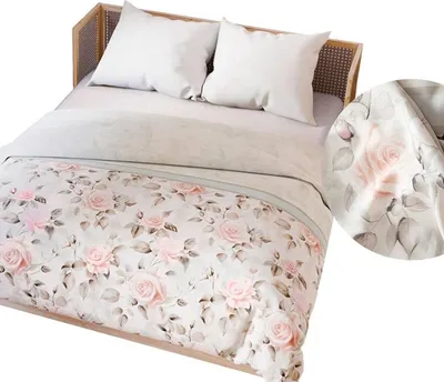 Obrázek produktu pro Ložní prádlo, bavlněný satén 200x220 Rosalina Roses