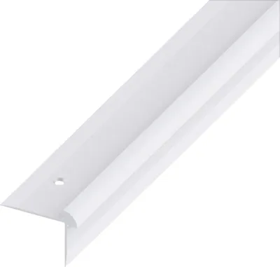 Produktbild von alfer Treppen-Abschluss-Profil 1 m, 40 x 30 x 3 mm Alu eloxiert silber