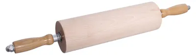 Produktbild von Profi-Rollholz Teigausroller mit Präzisionskugellager Ø 9 cm Walzenlänge 30 cm