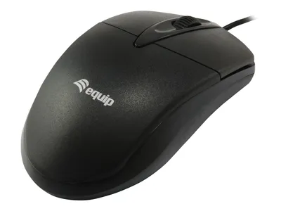 Zdjęcie produktu dla Equip 245102, Oburęczny, Optyczny, USB Typu-A, 1000 DPI, Czarny