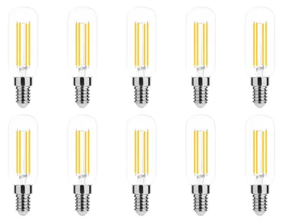 Produktbild von Modee E14 LED Filamentlampe T25 3,5W 350lm 4000K Neutralweiß 10 Stück
