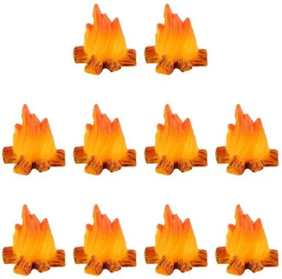 Produktbild von Miniatur-Kampfeuer-Ornamenten-Set für Dekorationen