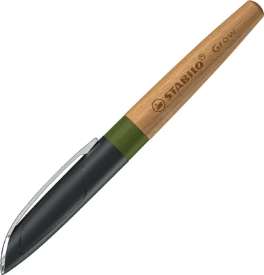 Produktbild von STABILO Kugelschreiber in Holzoptik -  Grow - moosgrün/Eiche