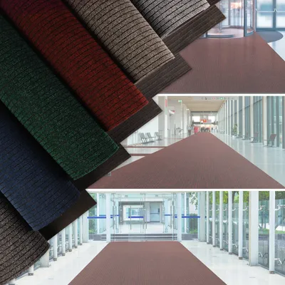 Produktbild von Teppich Atlas für Events & Messen robust schmutzabweisend Rot 100x500 cm