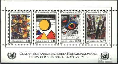 Produktbild von Briefmarken UNO - Genf 1986 Mi Block4 (kompl.Ausg.) gestempelt WFUNA