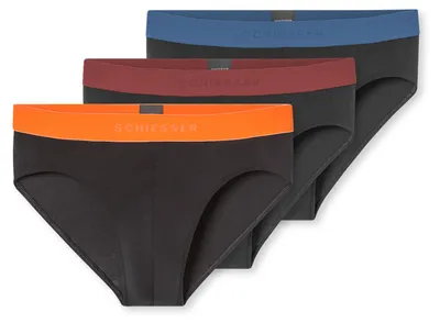 Immagine prodotto di Schiesser, confezione da 3 slip da uomo in cotone, multipack - 95/5