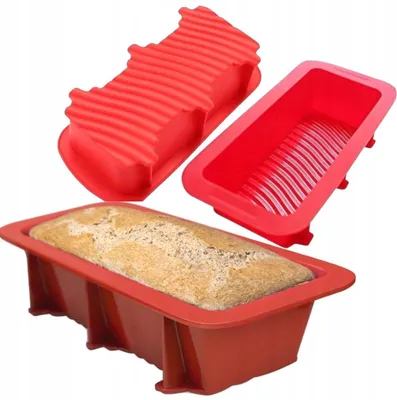 Produktbild von La Cucina Silikon Keksform für Brot, Kuchen und Pastete