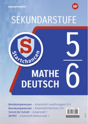 Produktbild von Startchancen Paket Basiskompetenzen und Deutsch als Zweitsprache Klasse 5/6 (4 Hefte)
