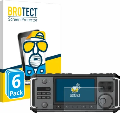 Produktbild von 6x BROTECT Schutzfolie für Xiegu X6200 Displayschutz Displayschutzfolie Folie Matt Entspiegelungsfolie