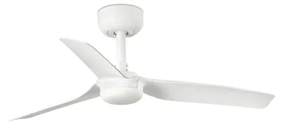 Obrázek produktu pro Energeticky úsporný stropní ventilátor s dálkovým ovládáním Mini Punt 90 cm Bílá / Bílá