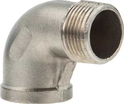 Produktbild von tecuro Winkel 90° Edelstahl V4A (AISI 316), IG x AG 1/2 Zoll