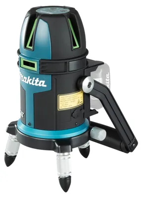 Produktbild von Makita SK209GDZ, 0,1 mm/m, Horizontal/Vertikal, Grün, Bezugspegel, Schwarz, Blau, IP54