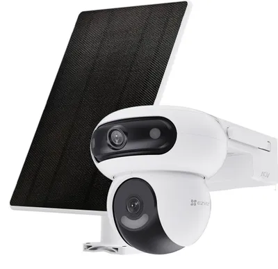 Zdjęcie produktu dla Kamera IP Ezviz Dual 4G Wi-Fi Kit 4MP+4MP z panelem solarnym 8W