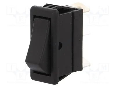 Obrázok produktu pre 1x Spínač: 3-polohový (ON-OFF-ON), farba: čierna, typ: C1520ATMBB, 16A/250VAC