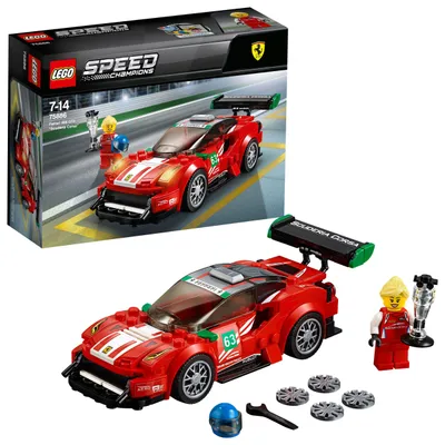 Produktbild von LEGO® Speed Champions Ferrari 488 GT3 “Scuderia Corsa”, 75886