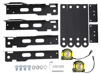 Produktbild von 2er-Pack Hochleistungs-Radausrichtungs-Werkzeugsatz, Universal-Spurspurlehre mit Maßbändern und Befestigungsschrauben für Autos, SUVs, UTVs, ATVs, Hei