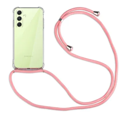 Produktbild von Handykette für Samsung Galaxy A54 5G Handyhülle mit Band Case Hülle mit Kordel Rosa