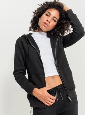 Produktbild von Build Your Brand LadiesŽ Merch Zip Hoody