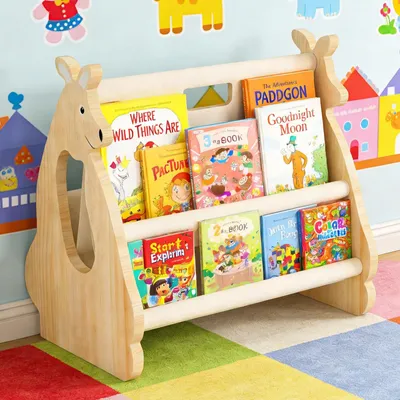 Produktbild von Kinderbuchregal aus Holz für Kinder