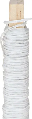 Produktbild von H & R Bastel - Papierdraht Weiß Ø 0,8 mm - 22 Meter