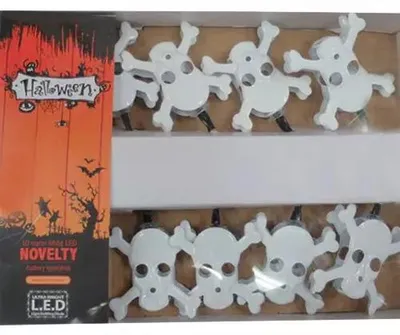 Productafbeelding van Halloween LED Slinger Doodshoofd Goodmark