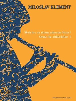 Productafbeelding van Miloslav Klement: School voor altblokfluitspel, Deel 1. Noten
