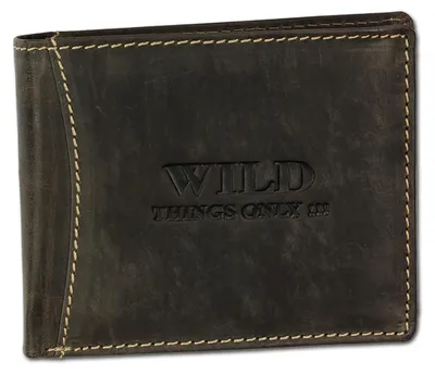 Produktbild von Portemonnaie braun Wild Things Only Leder D2OPJ103N