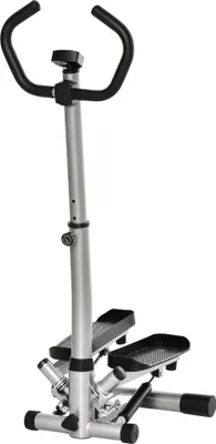 Produktbild von HOMCOM Stepper Heimtrainer für Zuhause klein Fitnessgerät mit LCD-Bildschirm
